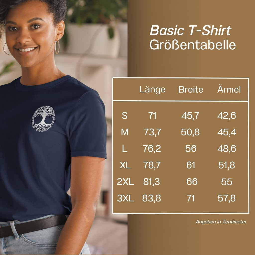Triskelion Hörner - Basic Unisex T-Shirt (Stick)