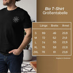 Triskelion Hörner - Unisex Bio T-Shirt (Stick)