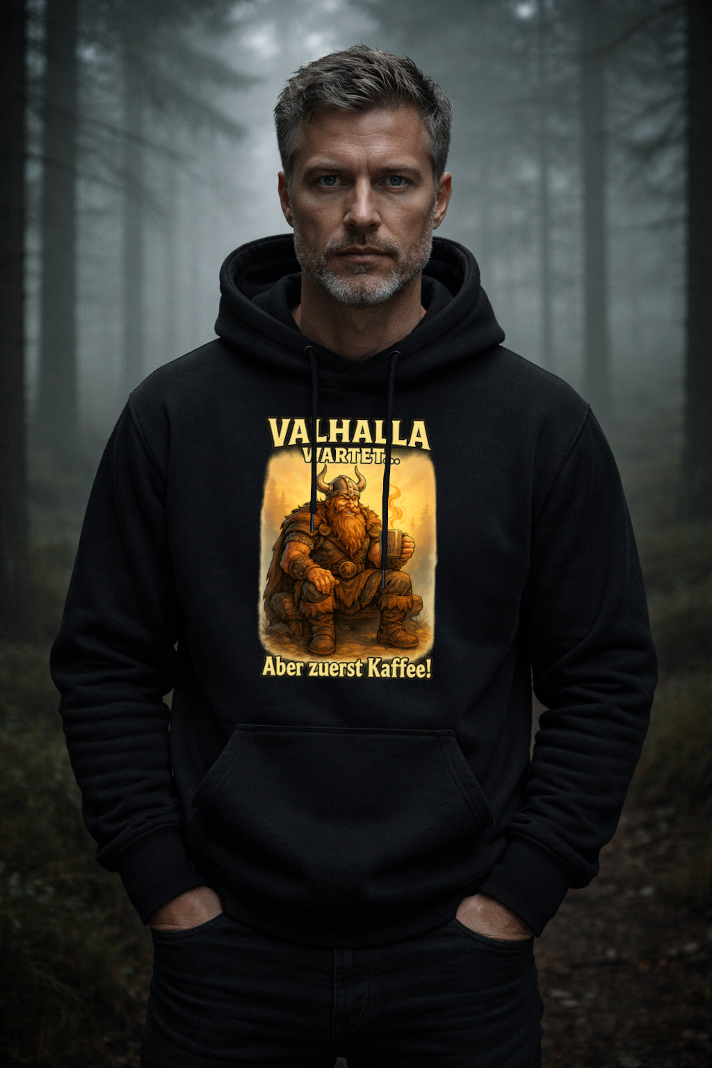 Valhalla wartet - Unisex Basic Hoodie
