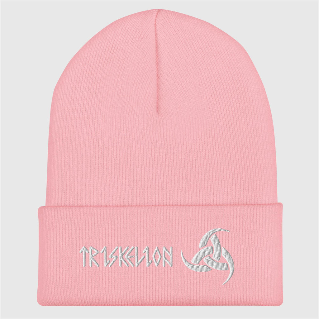 Triskelion Hörner - Bestickte Mütze