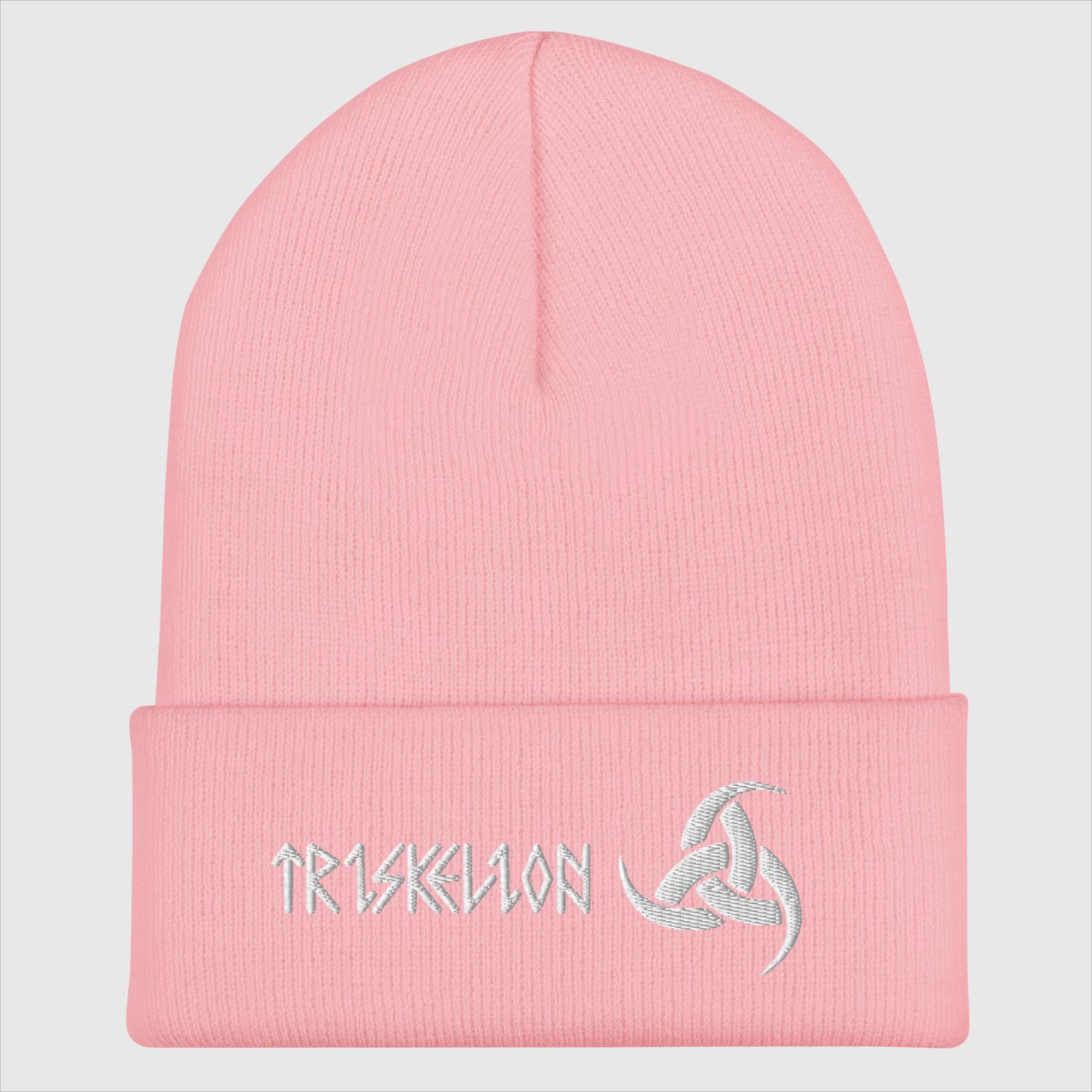 Triskelion Hörner - Bestickte Mütze