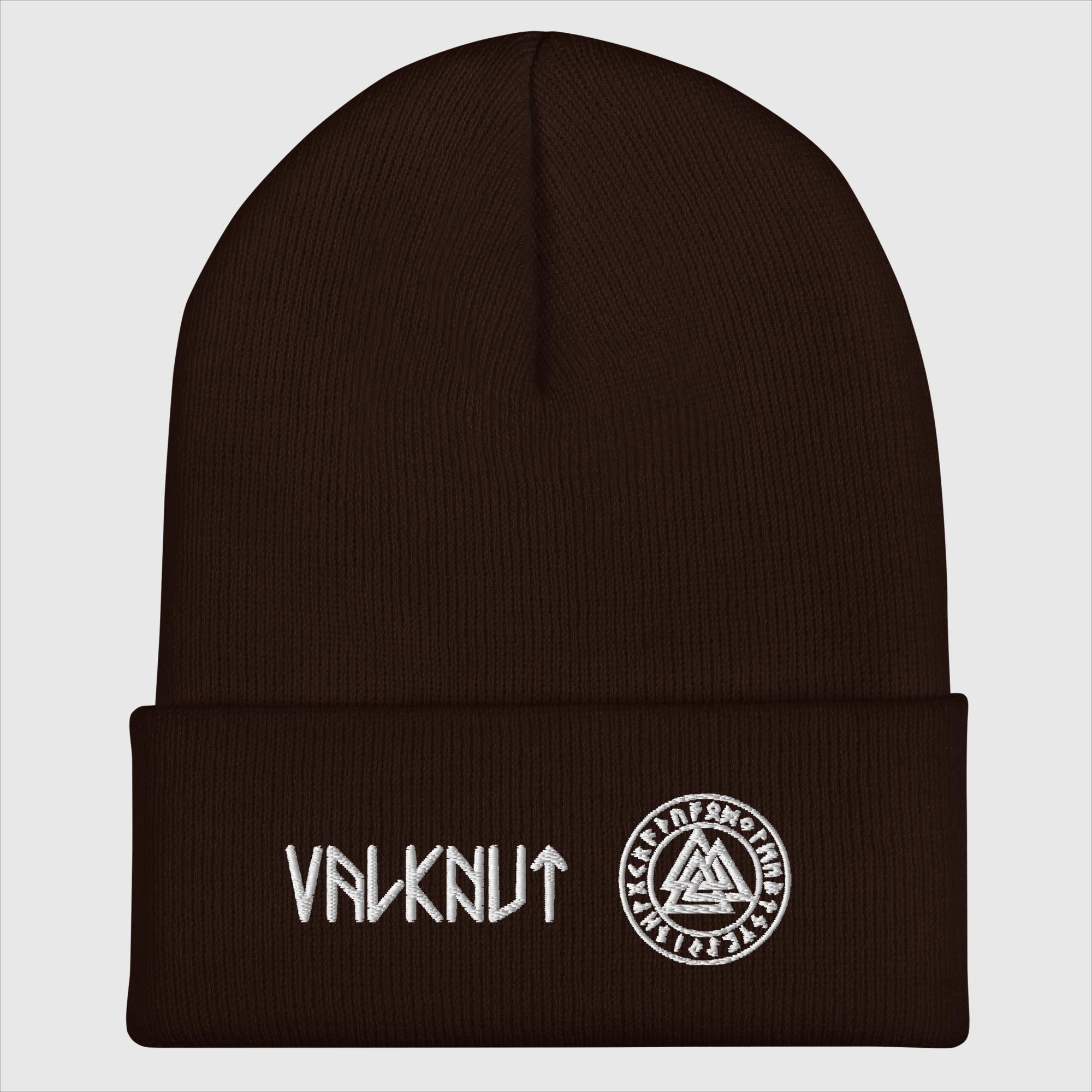 Valknut - Bestickte Mütze