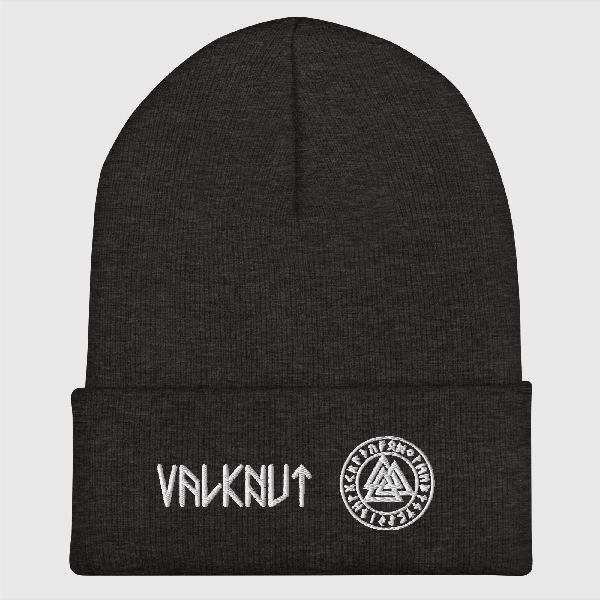 Valknut - Bestickte Mütze