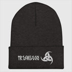Triskelion Hörner - Bestickte Mütze