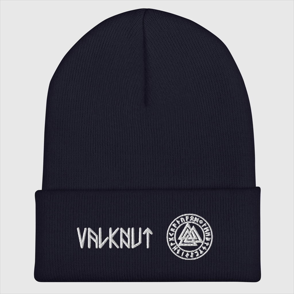 Valknut - Bestickte Mütze