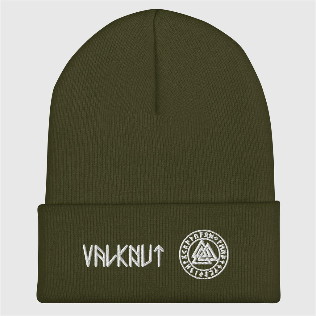 Valknut - Bestickte Mütze