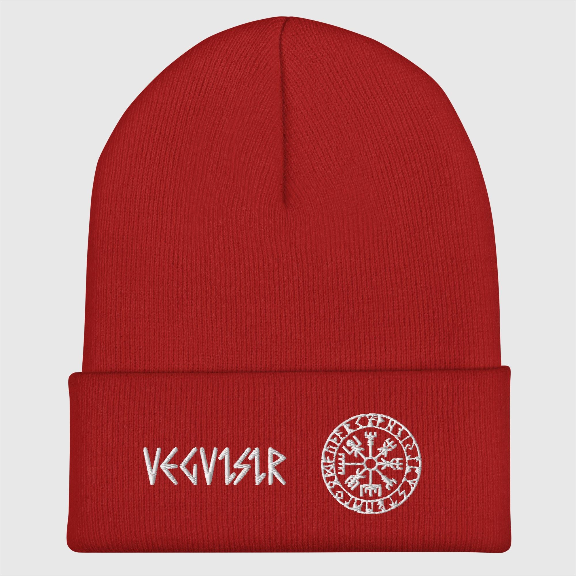Vegvisir - Bestickte Mütze