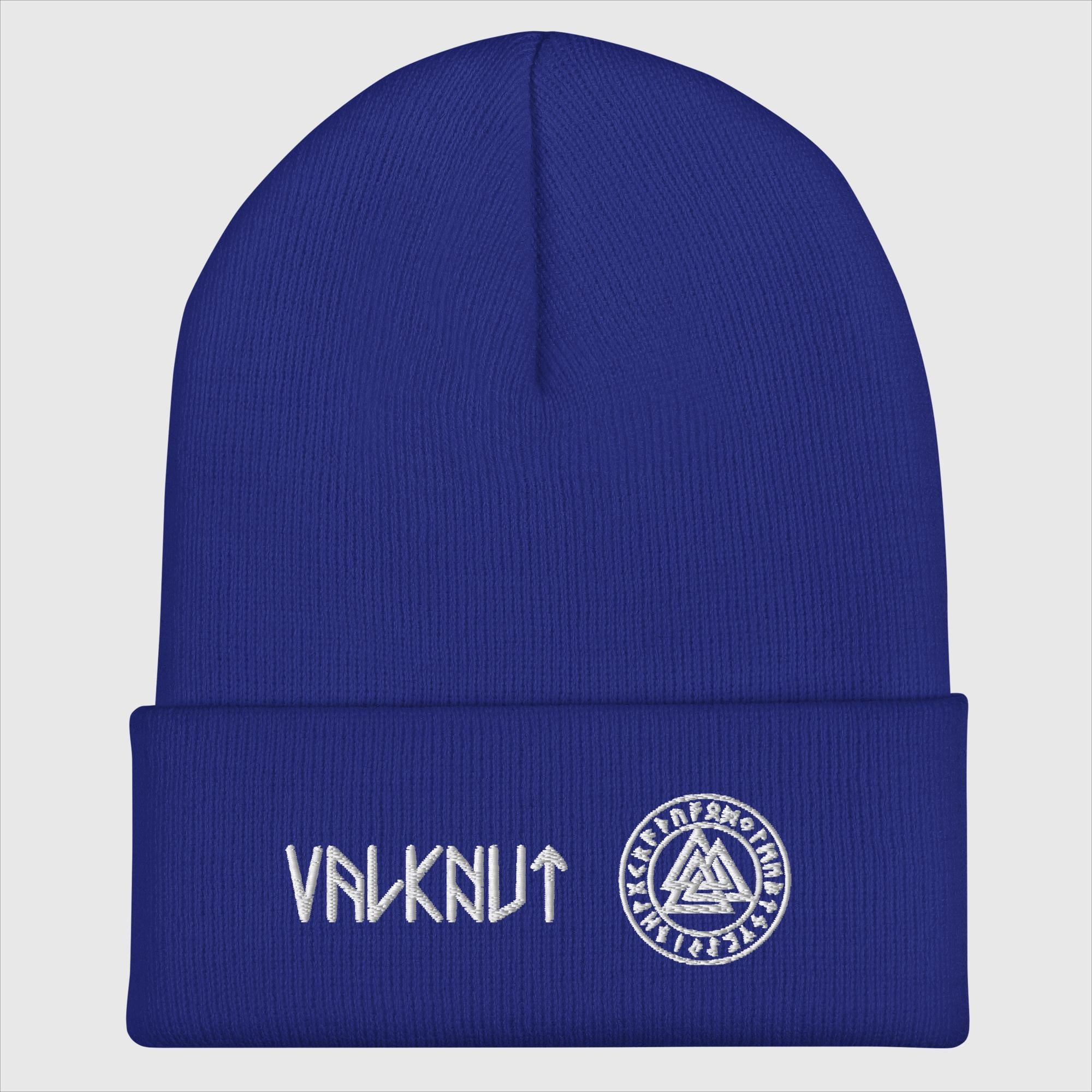 Valknut - Bestickte Mütze