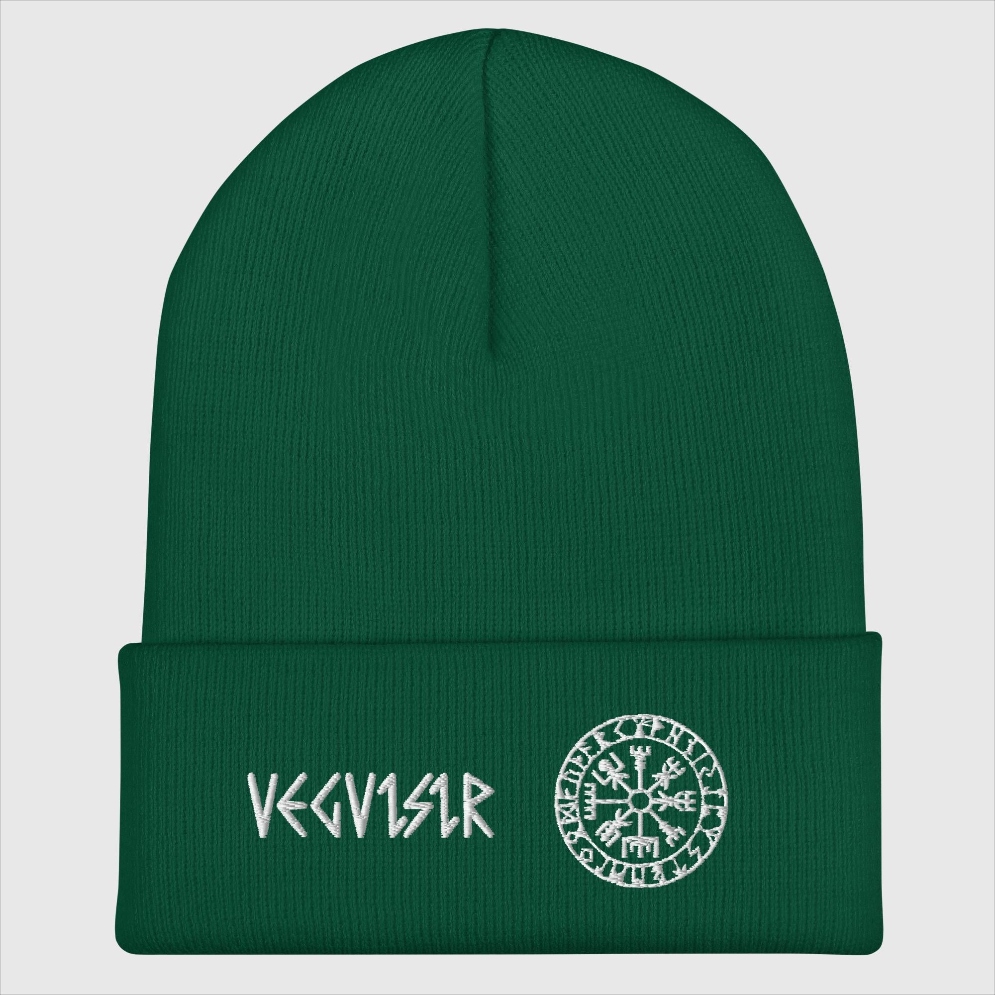 Vegvisir - Bestickte Mütze