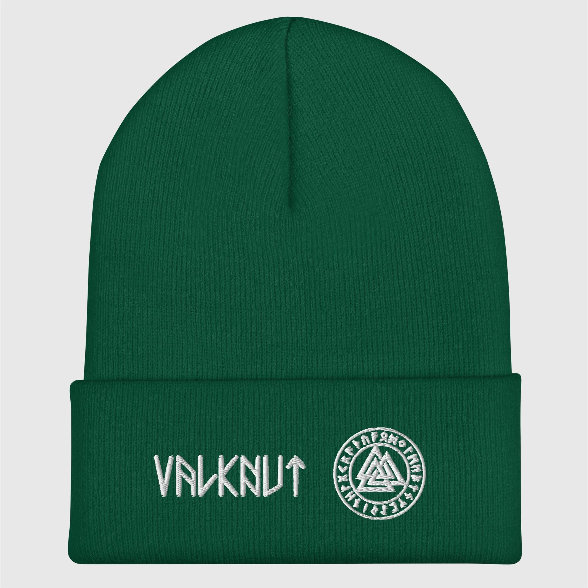 Valknut - Bestickte Mütze