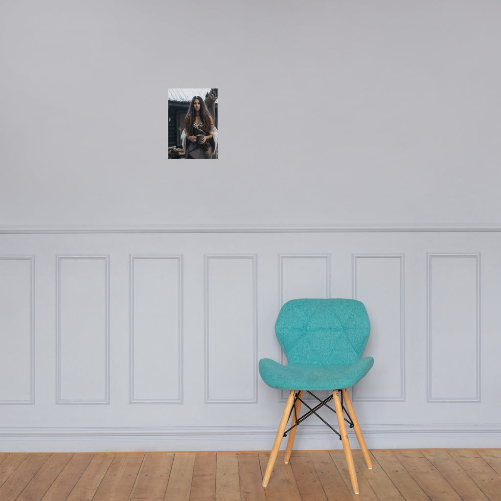 Schamanin (2) - Poster mit mattem Papier