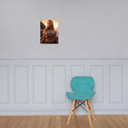 Wikingerkriegerin - Poster mit mattem Papier