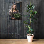 Schamanin - Poster mit mattem Papier