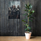 Wikingerkrieger - Poster mit mattem Papier