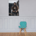 Schamanin (2) - Poster mit mattem Papier