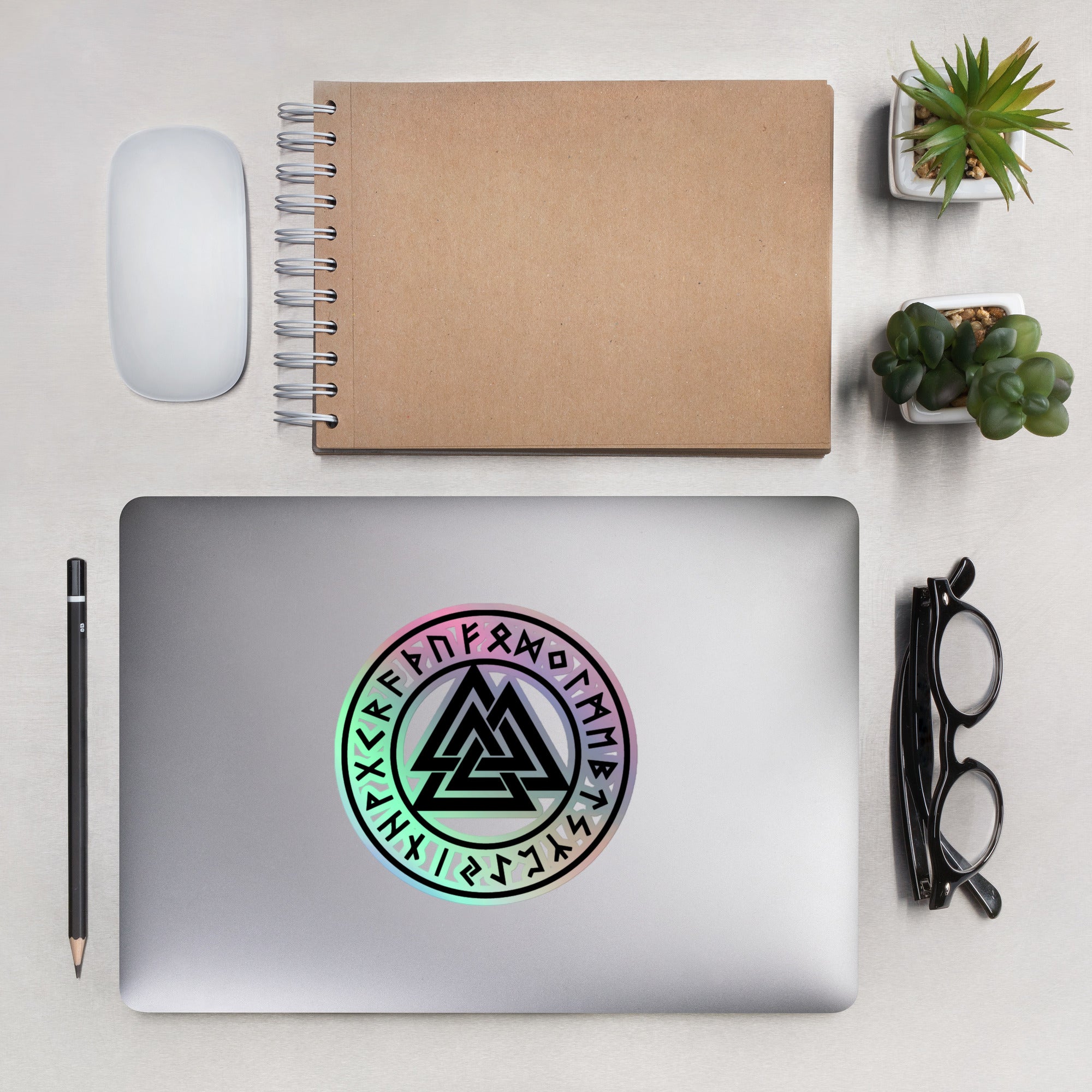 Valknut - Holo Sticker
