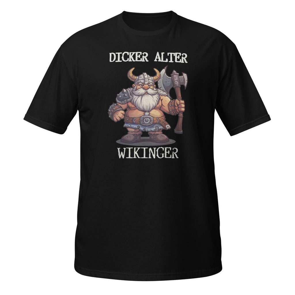 Dicker Alter Wikinger - Unisex Basic T-Shirt