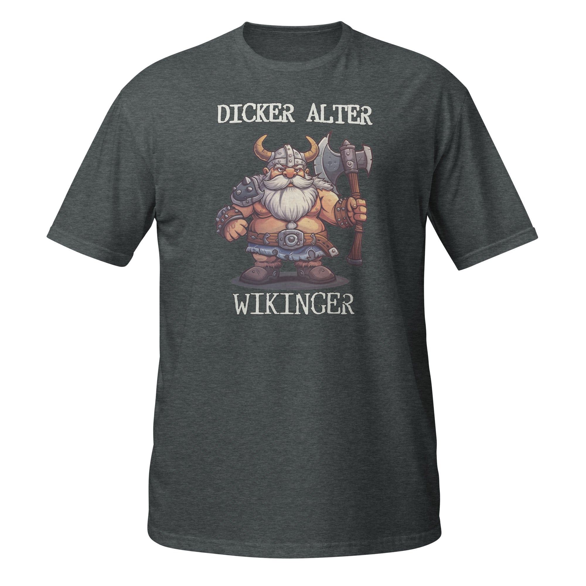 Dicker Alter Wikinger - Unisex Basic T-Shirt