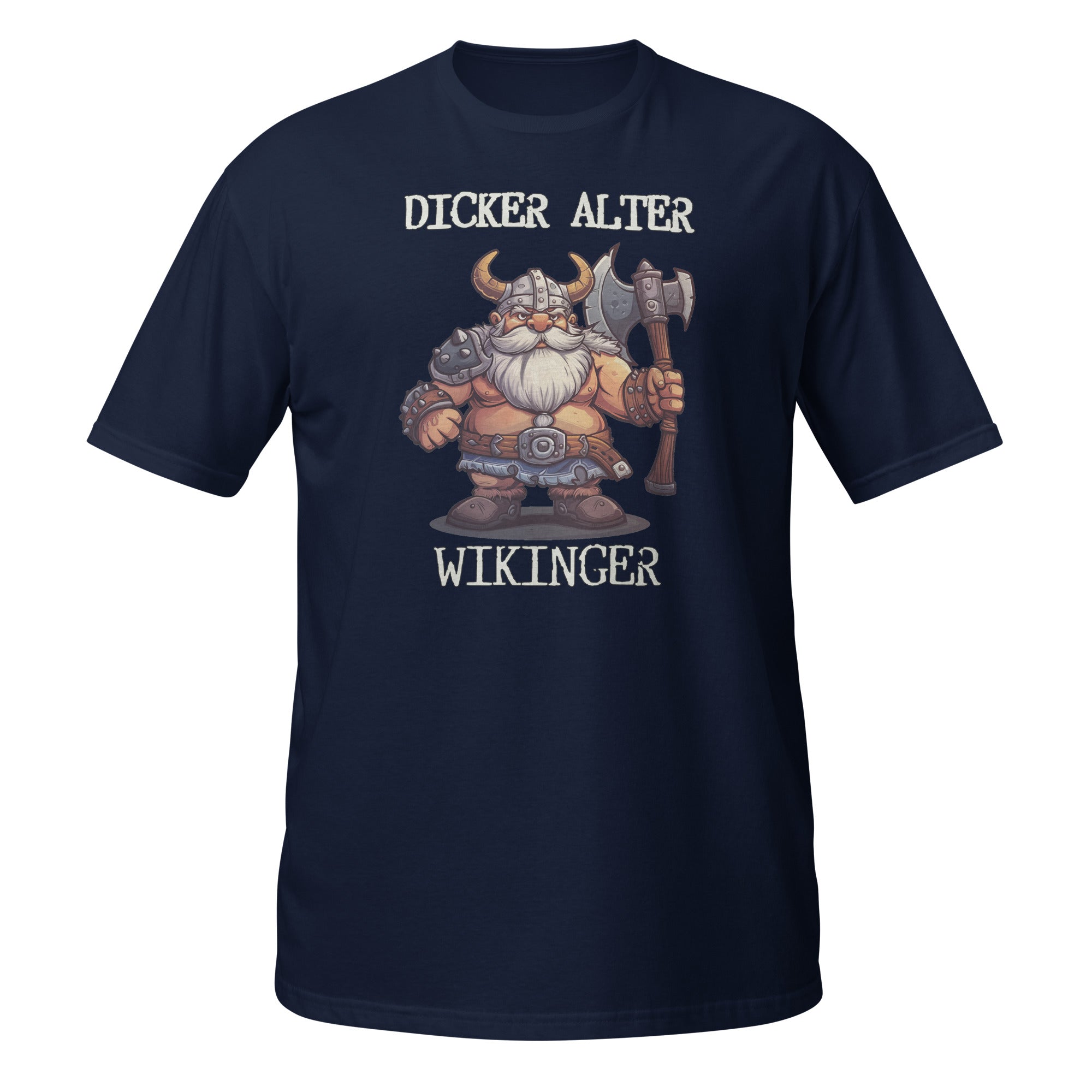 Dicker Alter Wikinger - Unisex Basic T-Shirt