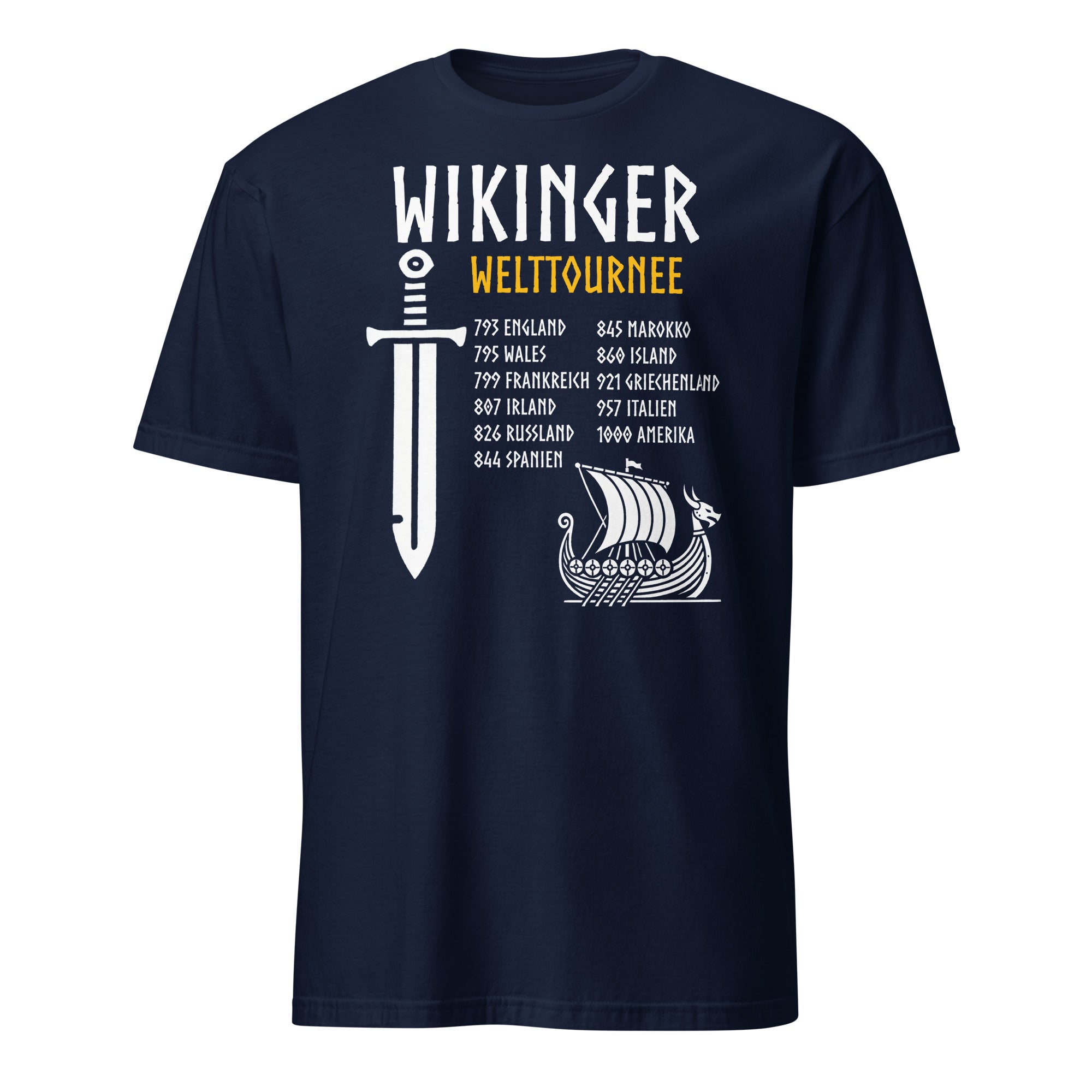 Wikinger Welttournee - Unisex Basic T-Shirt