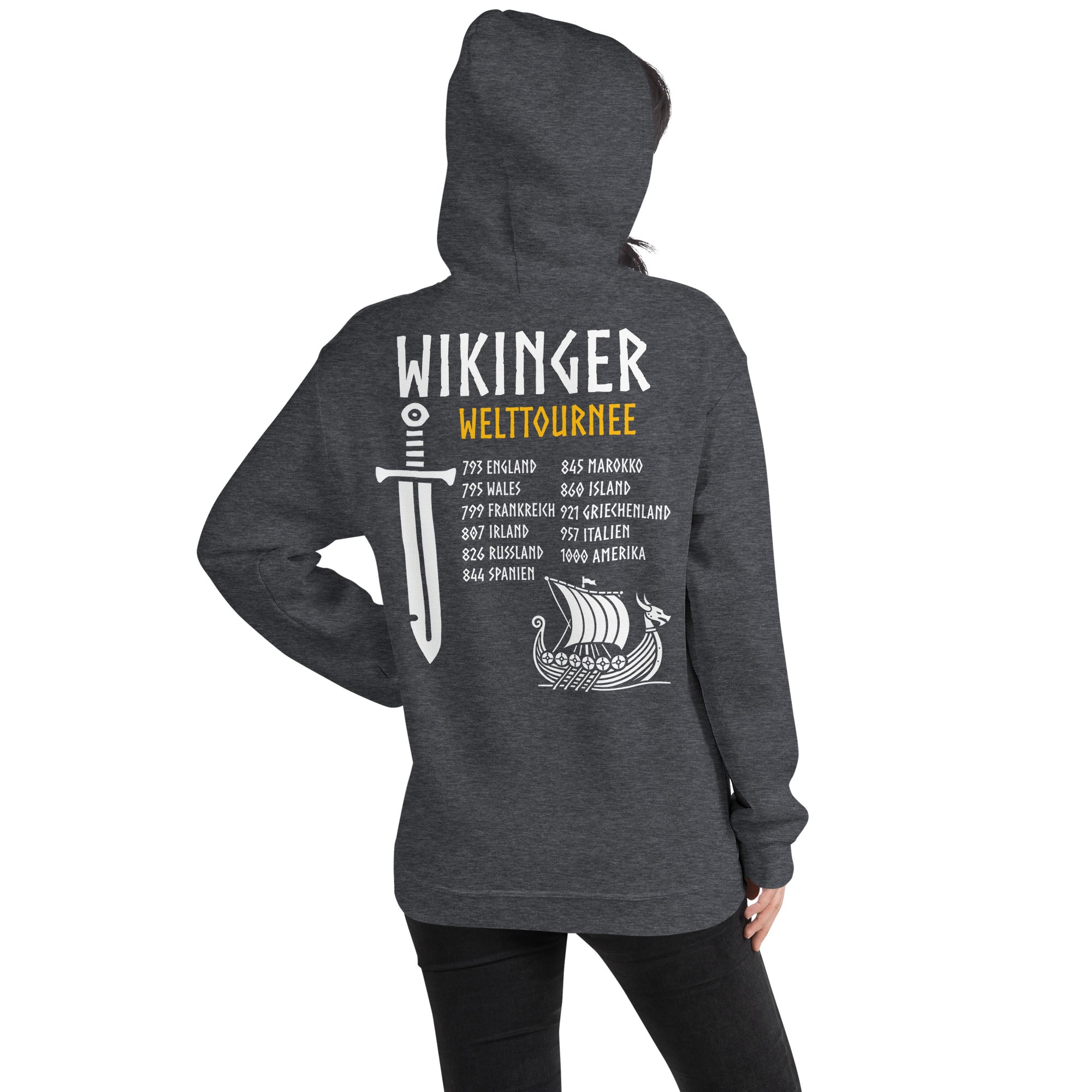 Wikinger Welttournee - Unisex Basic Hoodie