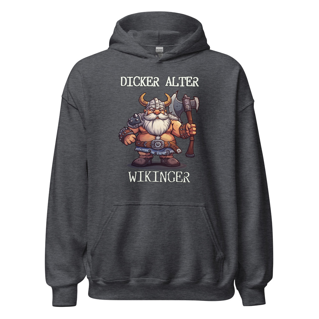 Dicker Alter Wikinger - Unisex Basic Hoodie