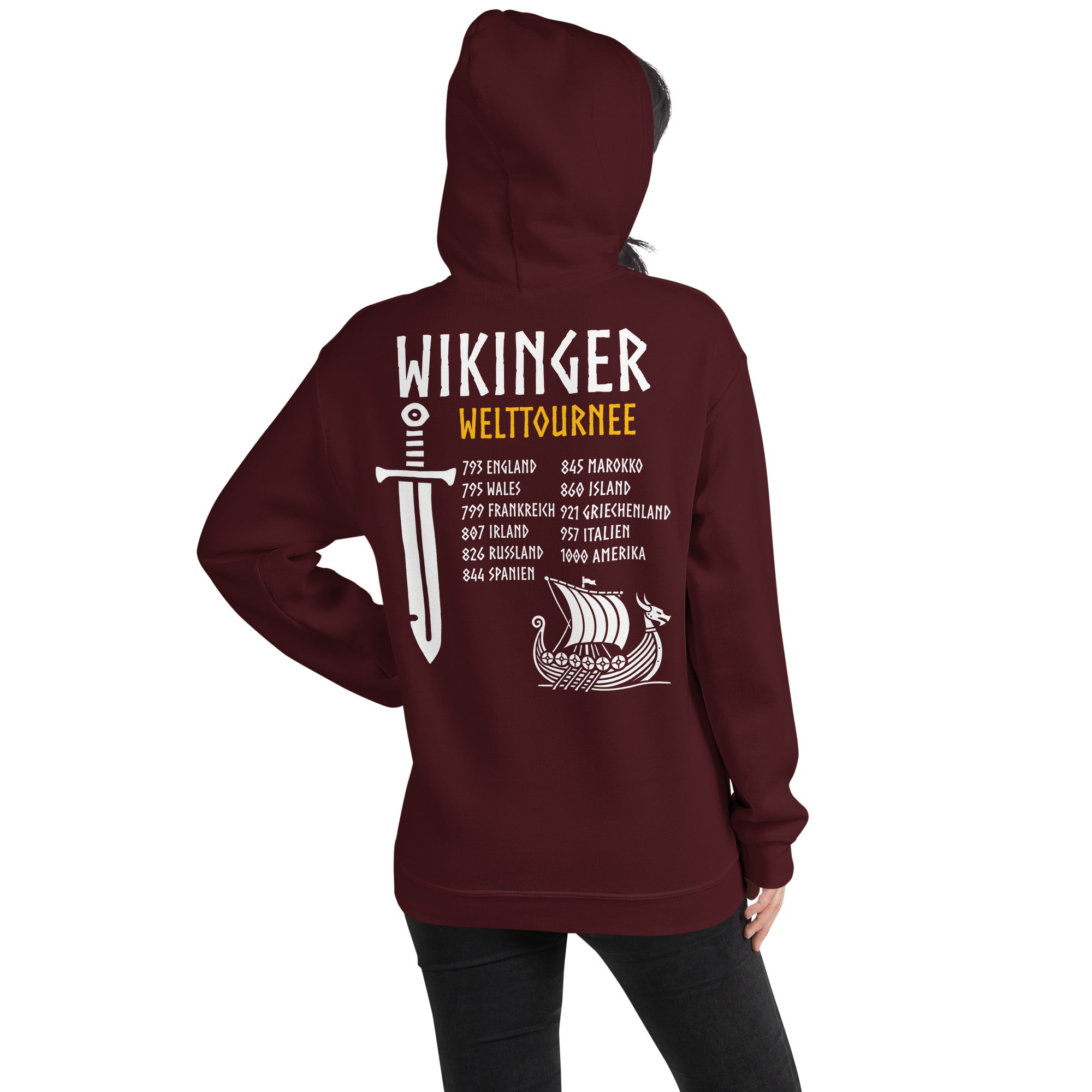 Wikinger Welttournee - Unisex Basic Hoodie