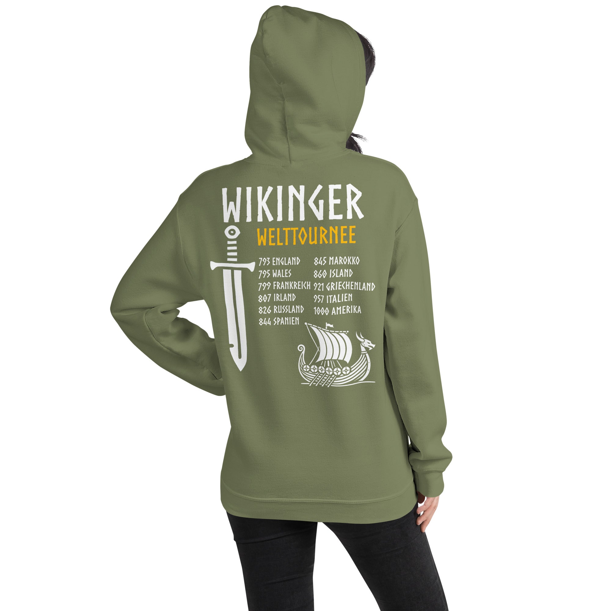 Wikinger Welttournee - Unisex Basic Hoodie