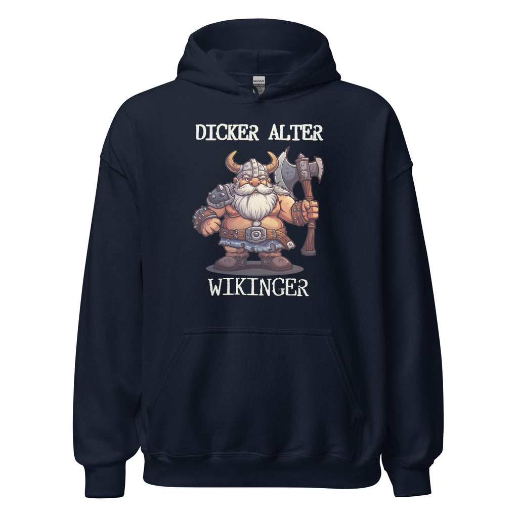 Dicker Alter Wikinger - Unisex Basic Hoodie
