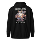 Dicker Alter Wikinger - Unisex Zip-Hoodie