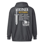 Wikinger Welttournee - Unisex Zip-Hoodie