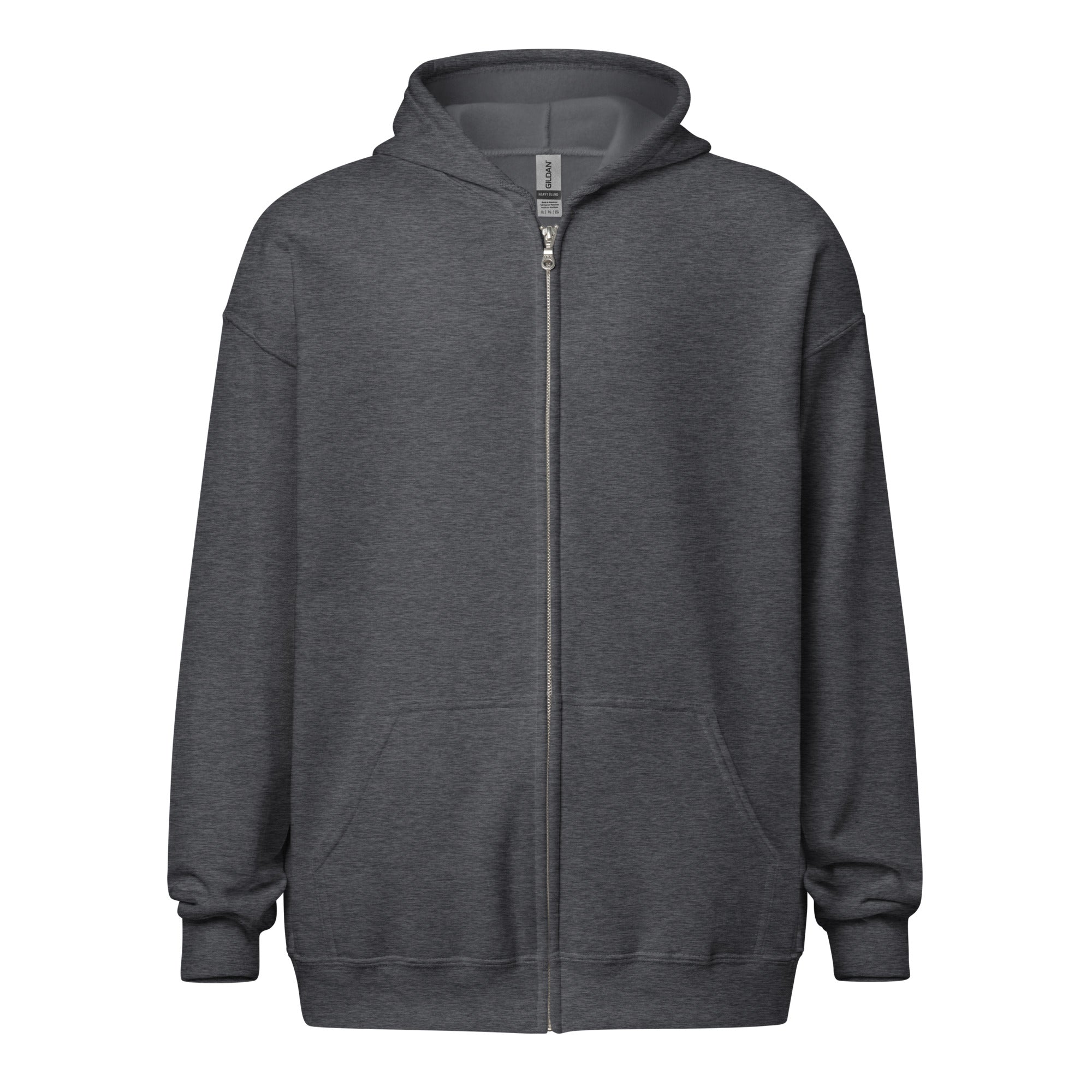 Dicker Alter Wikinger - Unisex Zip-Hoodie