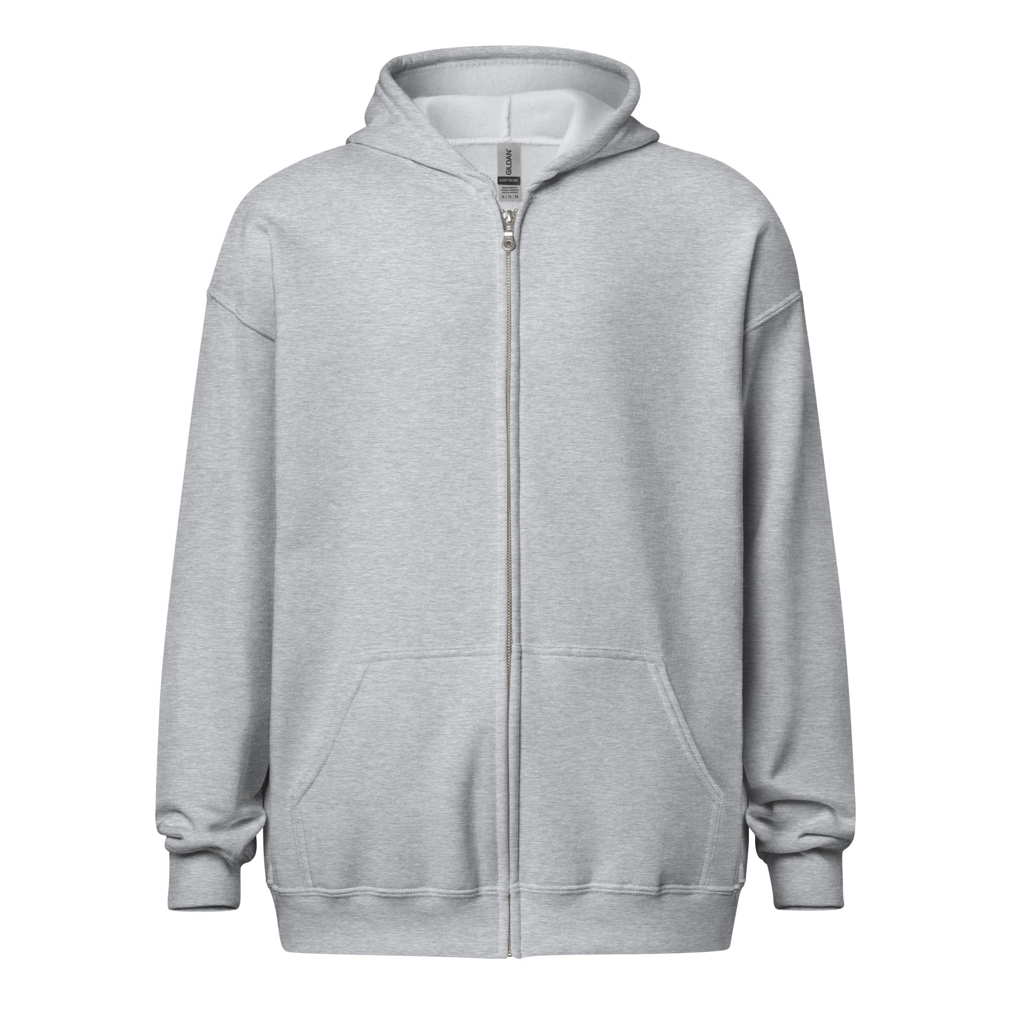 Dicker Alter Wikinger - Unisex Zip-Hoodie