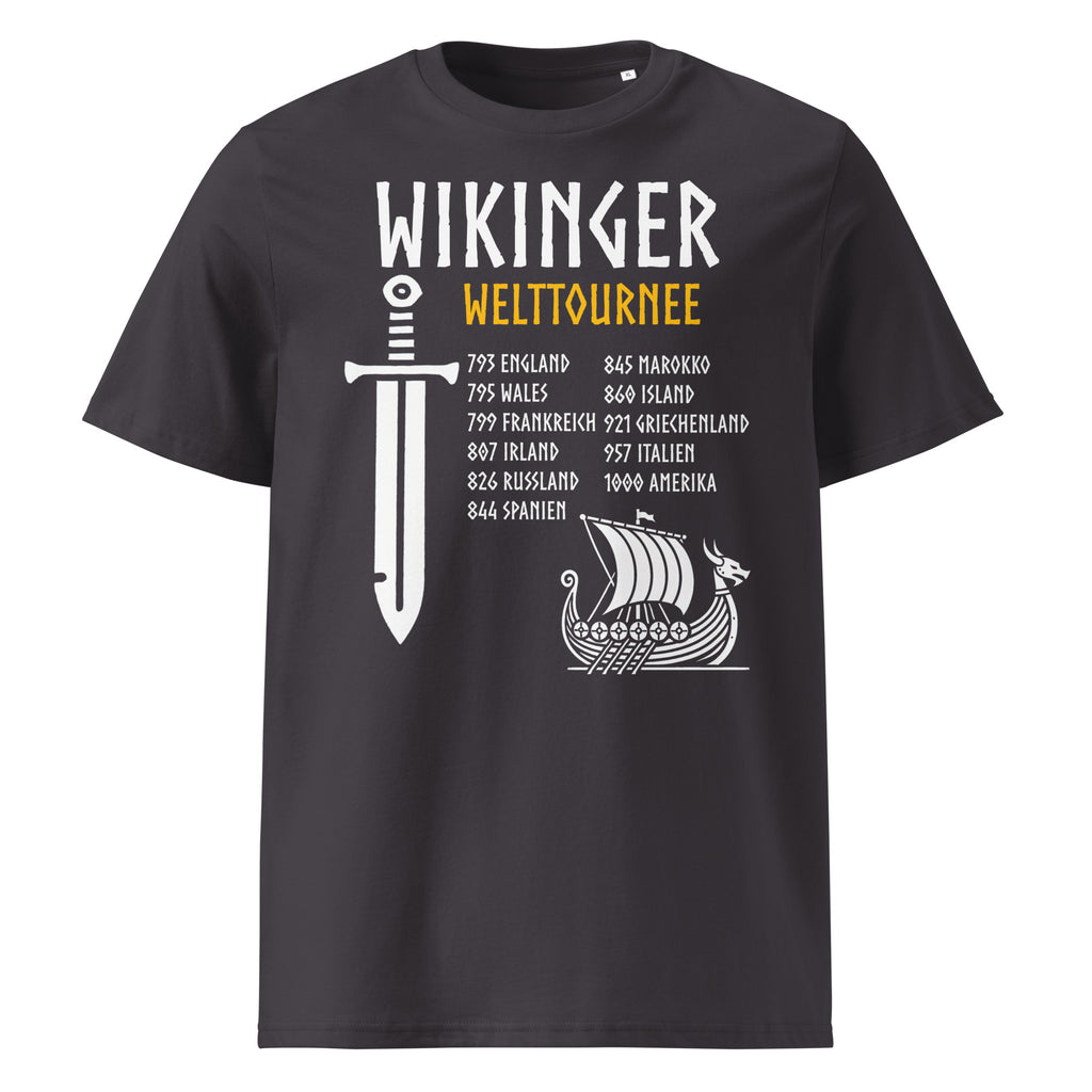 Wikinger Welttournee - Unisex Bio T-Shirt