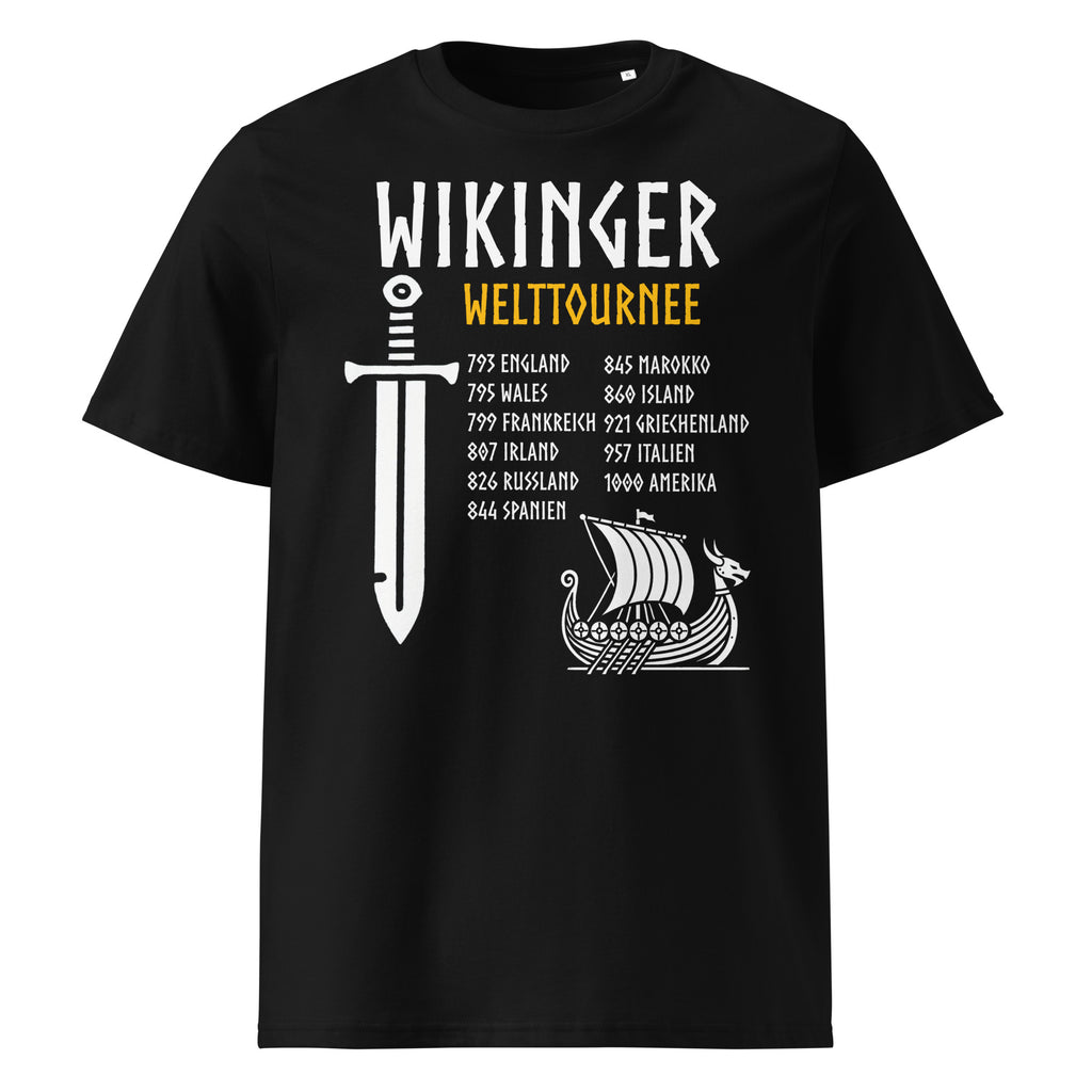 Wikinger Welttournee - Unisex Bio T-Shirt