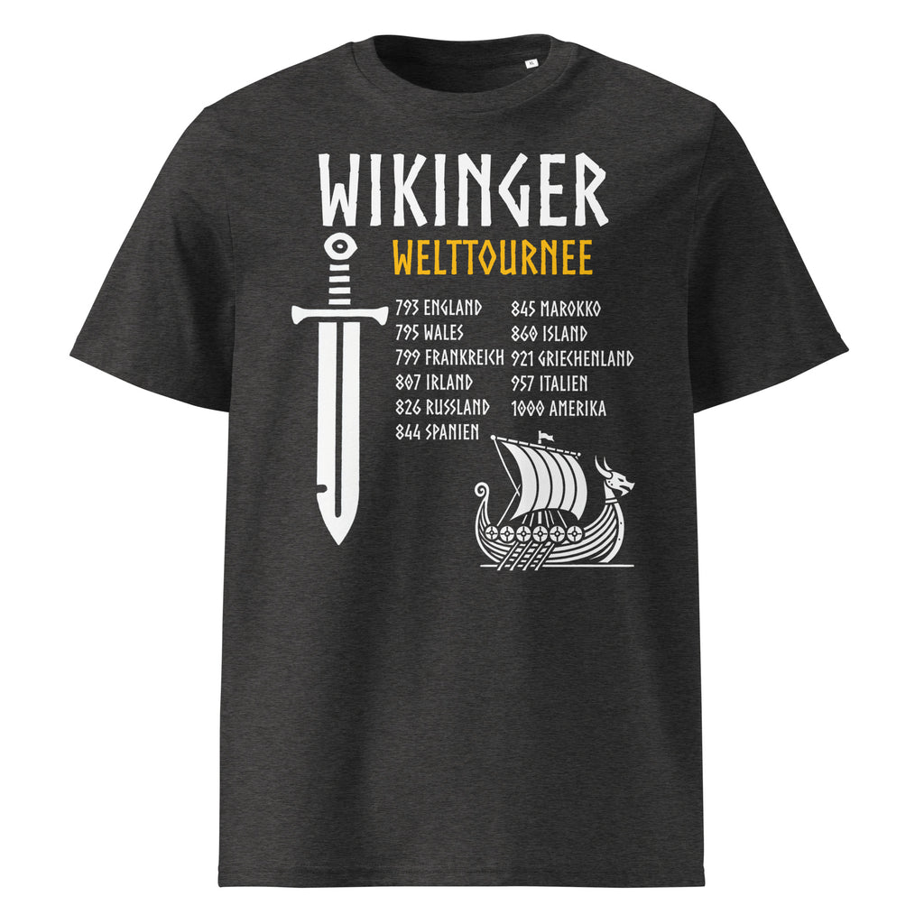 Wikinger Welttournee - Unisex Bio T-Shirt