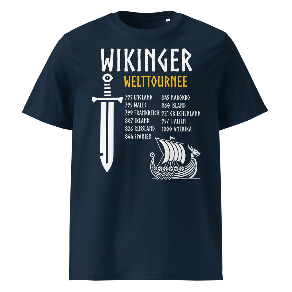 Wikinger Welttournee - Unisex Bio T-Shirt