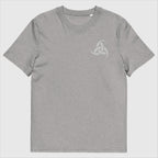 Triskelion Hörner - Unisex Bio T-Shirt (Stick)