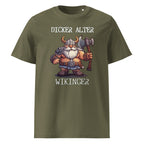 Dicker Alter Wikinger - Unisex Bio T-Shirt
