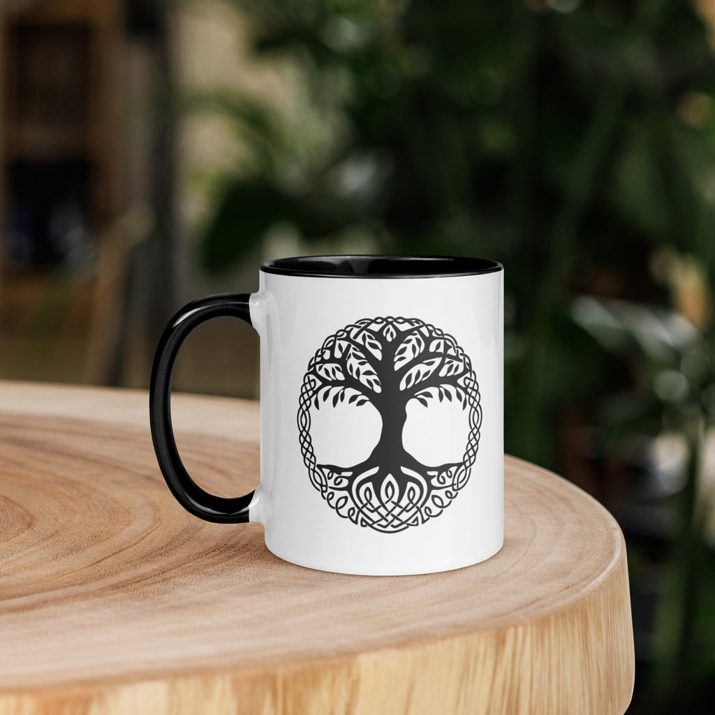 Yggdrasil - Tasse mit farbiger Innenseite