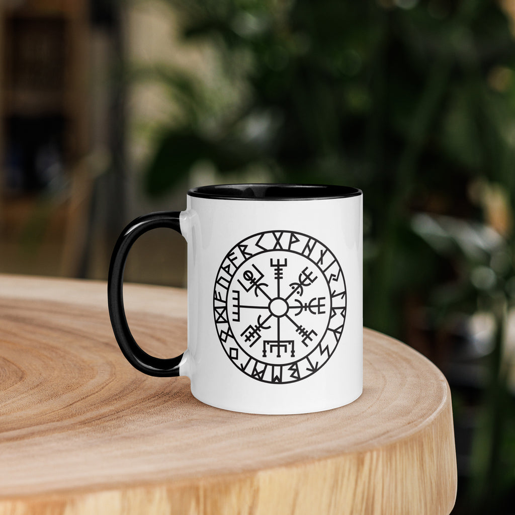 Vegvisir - Tasse mit farbiger Innenseite
