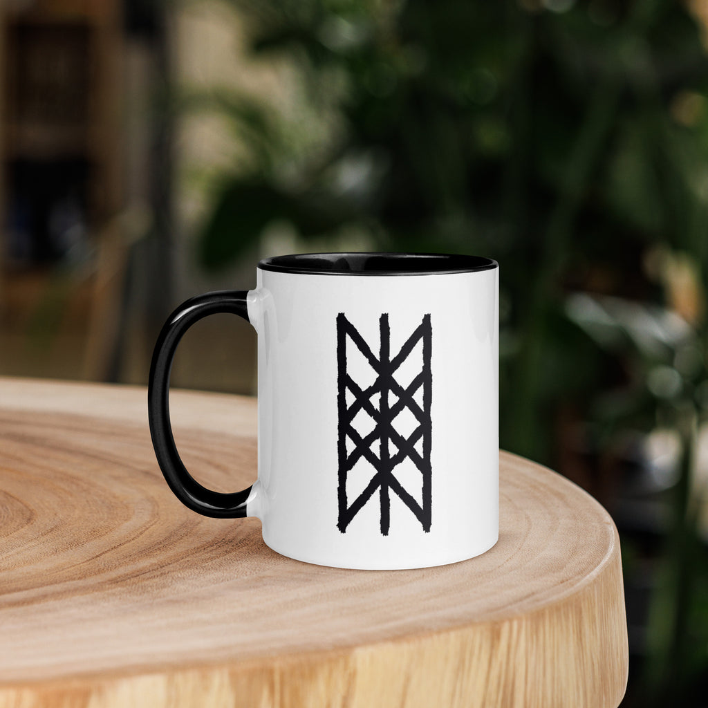 Web von Wyrd - Tasse mit farbiger Innenseite