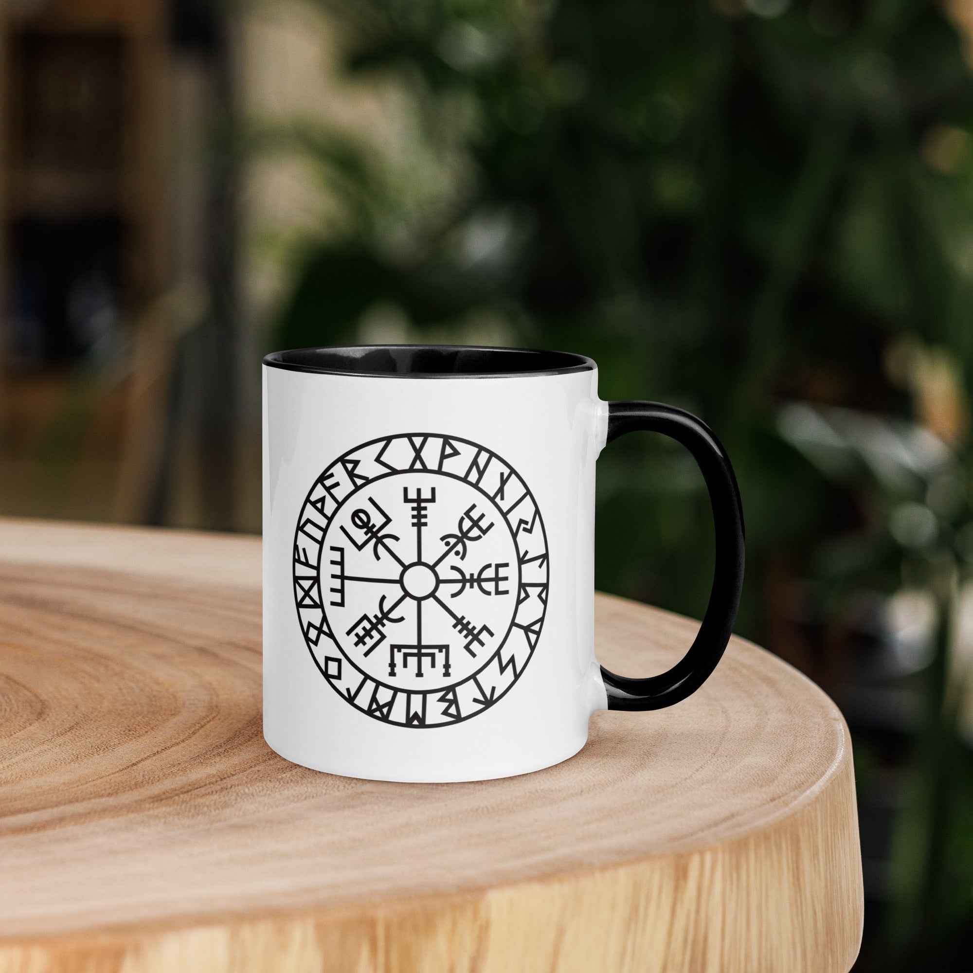 Vegvisir - Tasse mit farbiger Innenseite