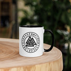 Valknut - Tasse mit farbiger Innenseite