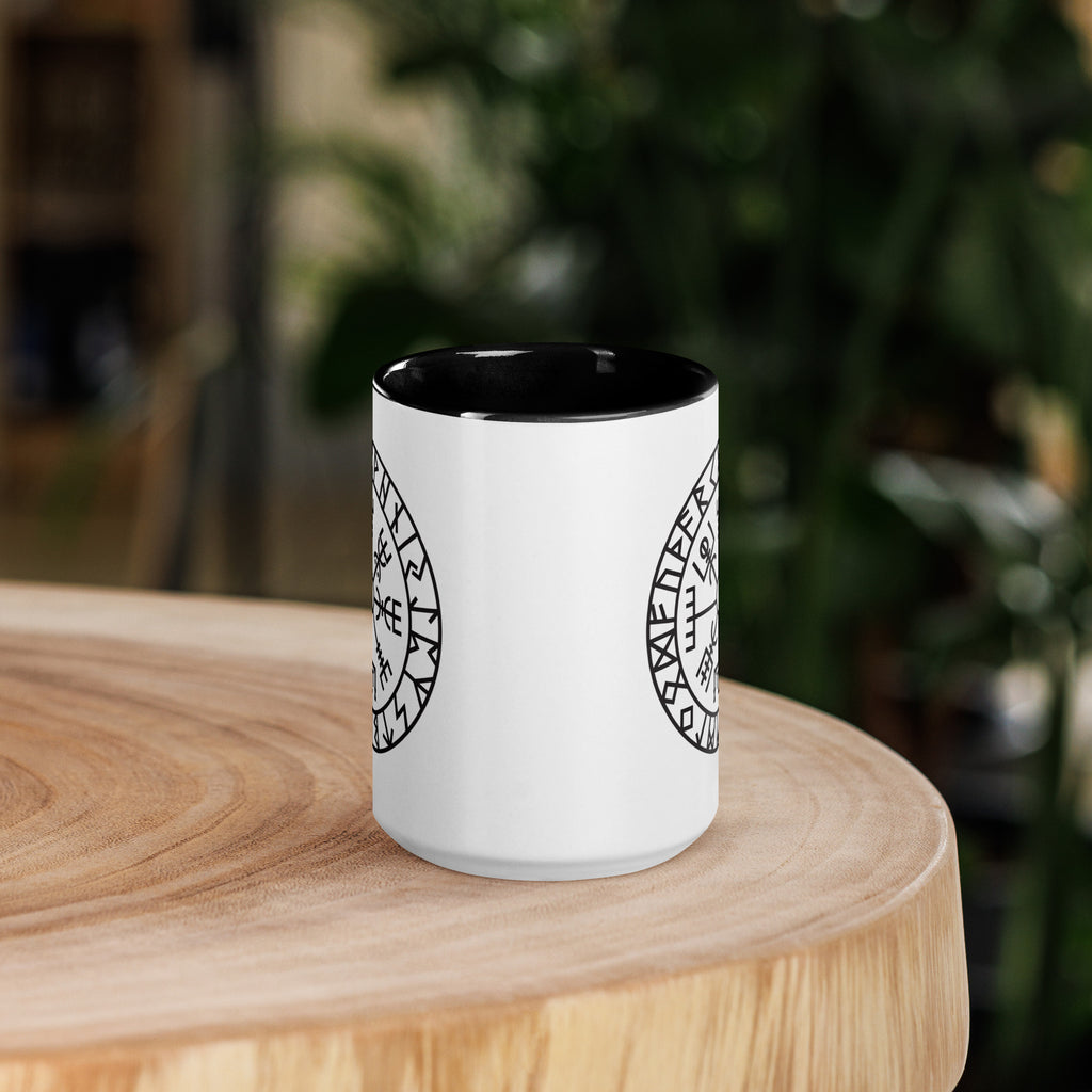 Vegvisir - Tasse mit farbiger Innenseite