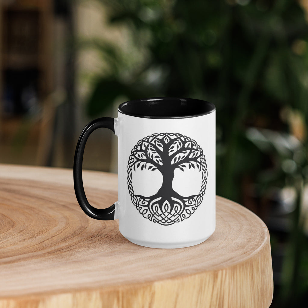 Yggdrasil - Tasse mit farbiger Innenseite