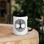Yggdrasil - Tasse mit farbiger Innenseite