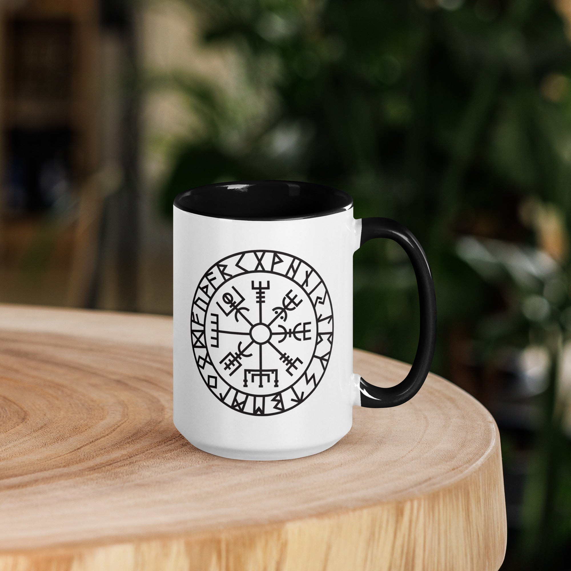 Vegvisir - Tasse mit farbiger Innenseite