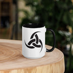 Triskelion Hörner - Tasse mit farbiger Innenseite