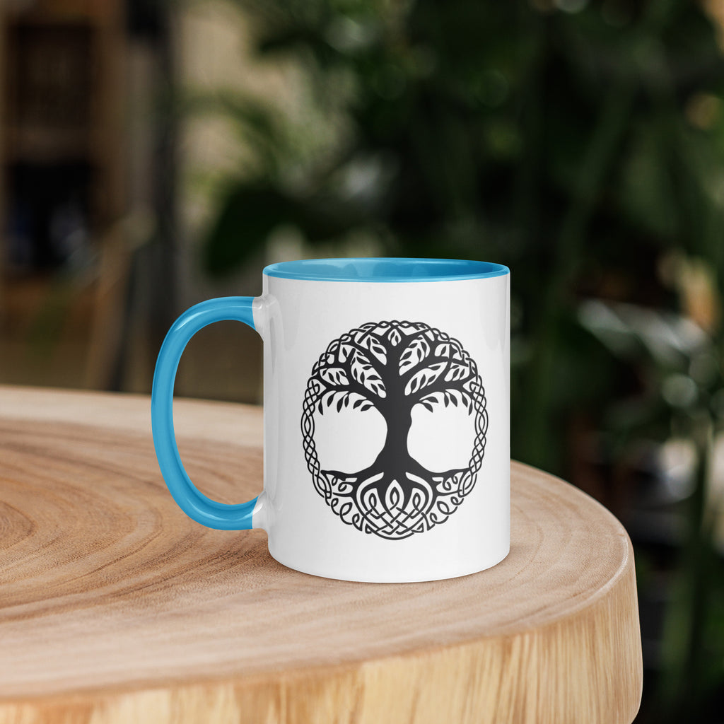 Yggdrasil - Tasse mit farbiger Innenseite